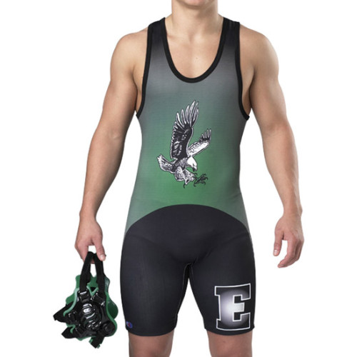 Cliff Keen S794303 Eagle Custom Team Sublimated Singlet by